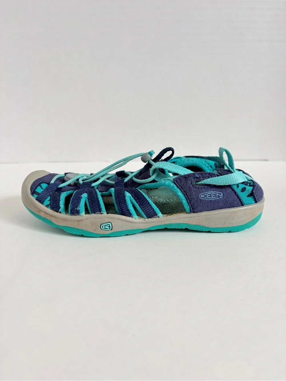 Keen Kids Water Shoe in Navy and Teal